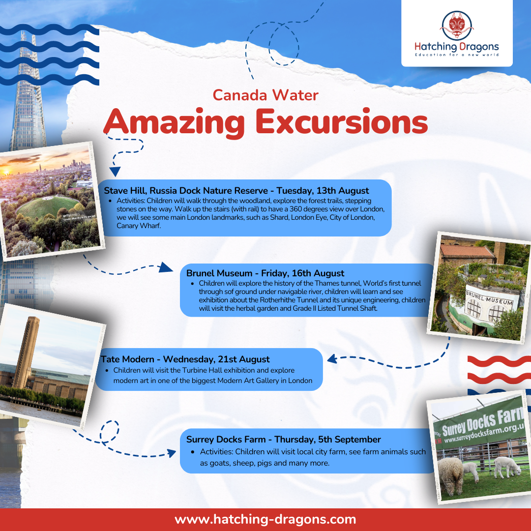 CW - Amazing Excursions Timetable