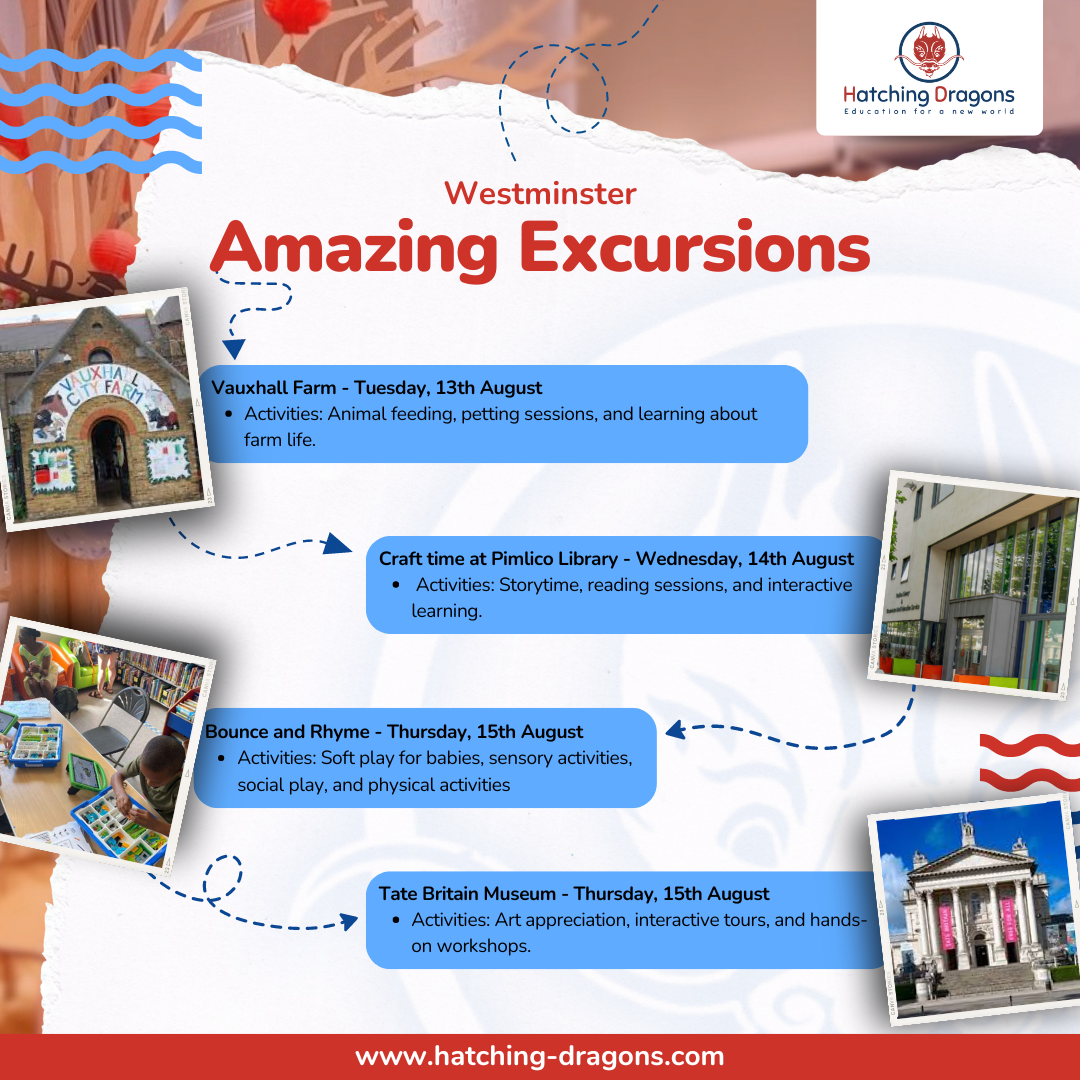 WMT - Amazing Excursions Timetable